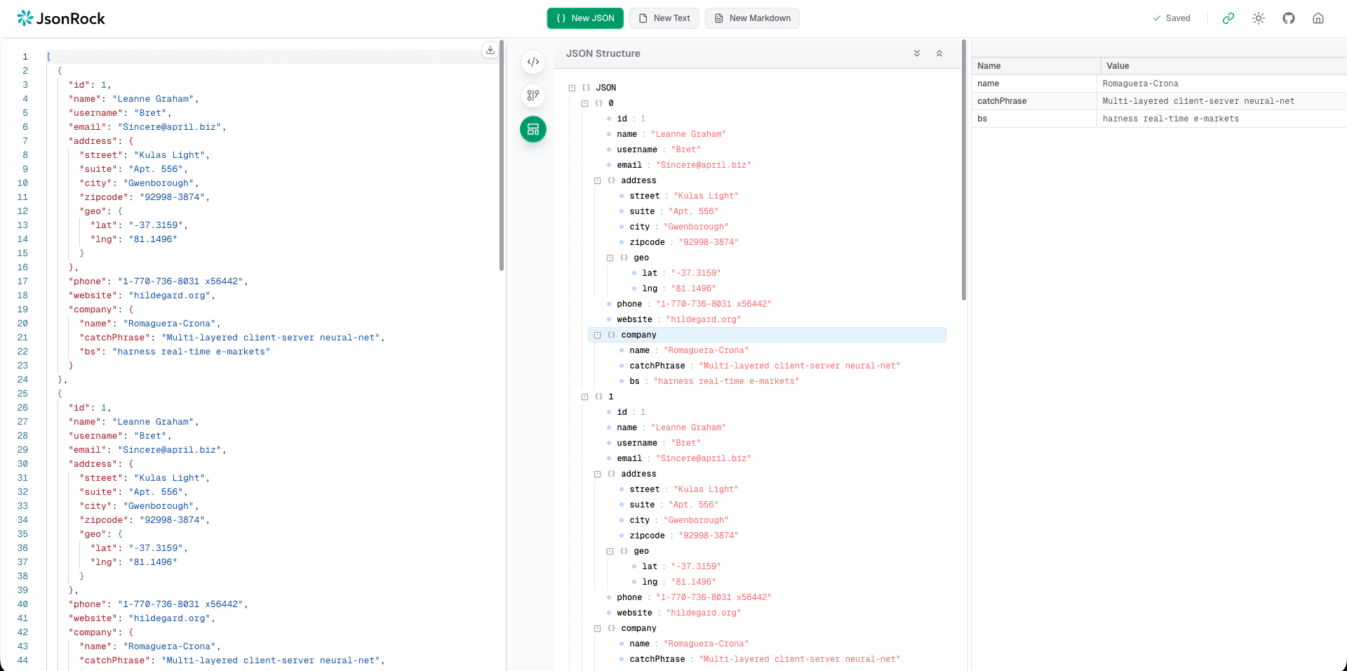Seamless Tree Explorer